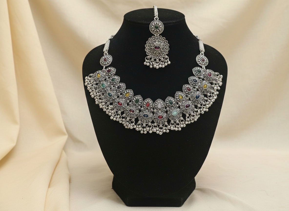 b00c2d4c575dd7776a75e1ede2da2f96.jpg - Oxidised Jewellery by Luxe Aura